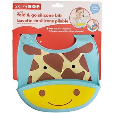 Bilde av Skip Hop Zoo Silikonsmekke, Giraffe, 6m+