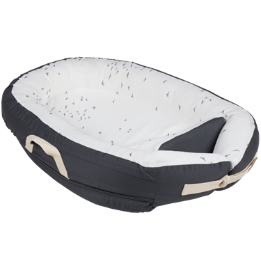 Bilde av Voksi Babynest Premium, Dark Grey-Flying