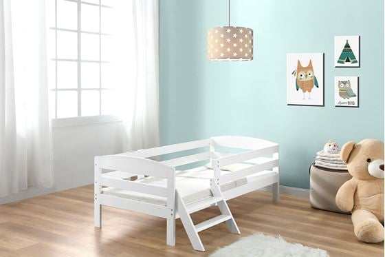 Bilde av Sagababy Maja Juniorseng, Hvit Barneseng 70x160cm