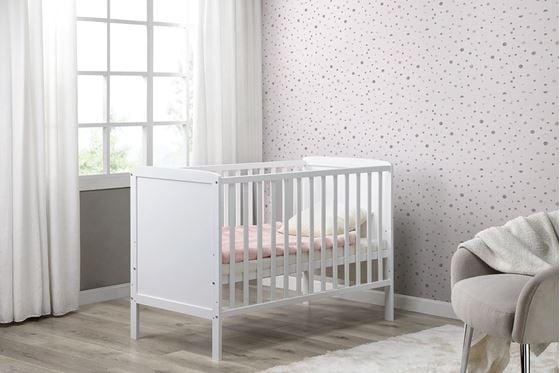 Bilde av Sagababy Nora Babyseng, Hvit Bøk Sofaseng