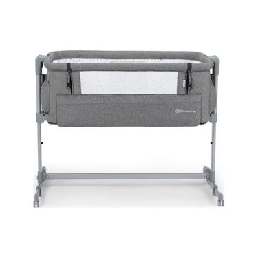 Bilde av Kinderkraft Bedside Crib, Neste UP, Grå Melert