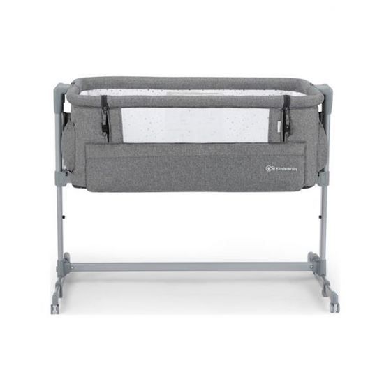 Bilde av Kinderkraft Bedside Crib, Neste UP, Grå Melert