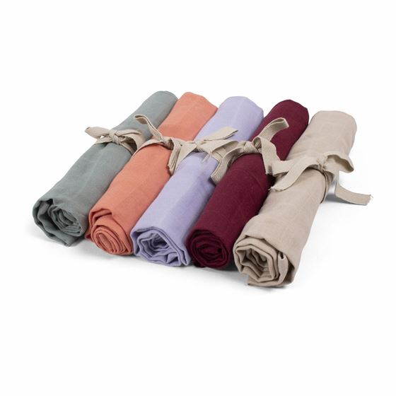 Bilde av Filibabba Muslin Økologisk - Coral