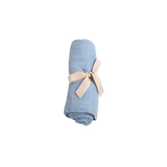 Bilde av Filibabba Muslin Økologisk - Powder blue