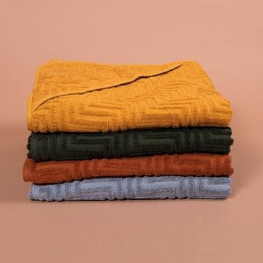 Bilde av Filibabba Badehåndkle - Zigzag Rust