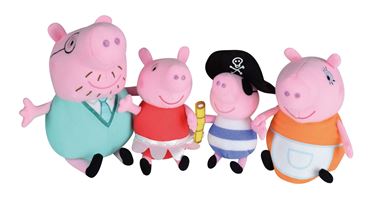 Bilde av Peppa Gris Familie 22cm