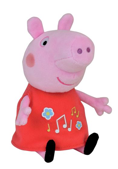 Bilde av Peppa Gris Kosebamse, 20cm med musikk