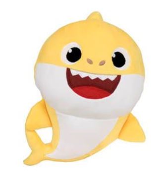 Bilde av Baby Shark Kosebamse med Musikk, 37cm Baby Shark