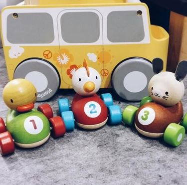 Bilde av Plan Toys Racerbil - Høne