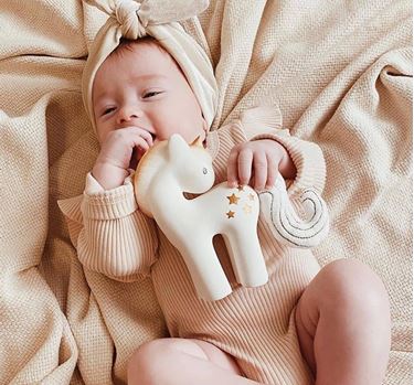 Bilde av Tikiri Naturgummi Bitedyr, Unicorn