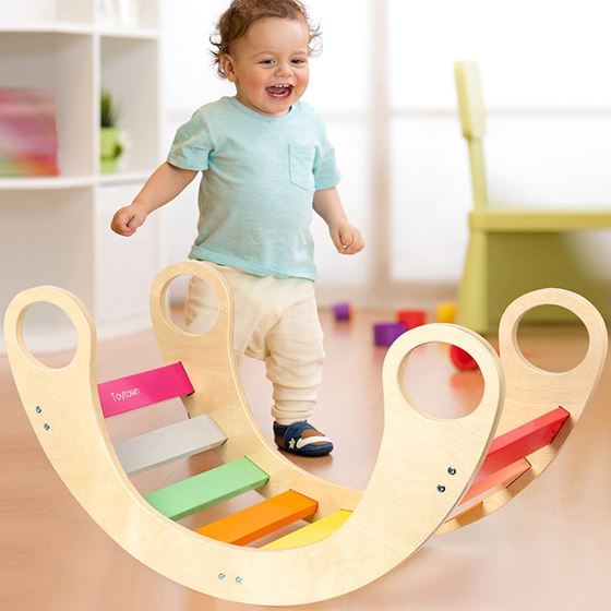 Bilde av Sagababy Regnbue Gynge - Toytown