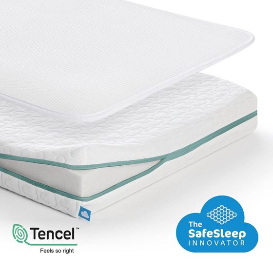 Bilde av Aerosleep ECOlution Pack: Madrass + 3D Madrassbeskyttelse 70x140cm