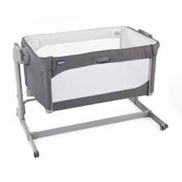 Bilde av Chicco Next2Me Magic Bedside Crib - Moon Grey