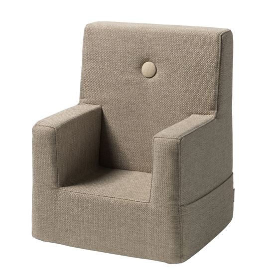 Bilde av byKlipKlap Kids Chair - Beige with sand buttons