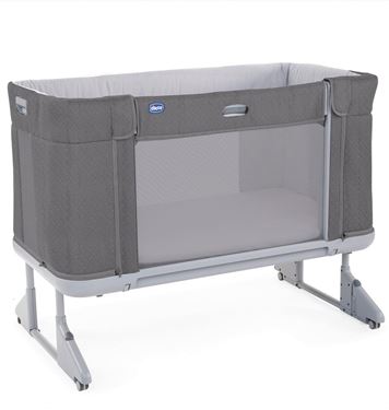 Bilde av Chicco Next2Me Forever Bedside Crib, Moon Grey