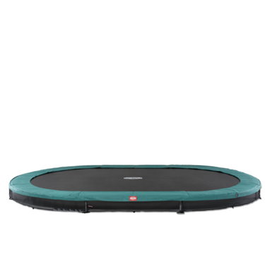 Bilde av BERG Grand Favorit Inground Trampoline. Oval 520x345cm, Grønn
