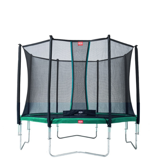 Bilde av BERG Favorit Trampoline inkl. sikkerhetsnett. 330cm, Grønn