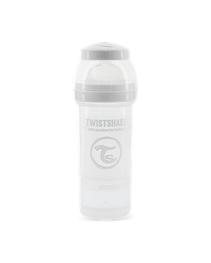 Bilde av Twistshake Tåteflaske, Anti-Colic 260ml White