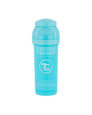 Bilde av Twistshake Tåteflaske, Anti-Colic 260ml Pastel Blue