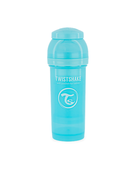 Bilde av Twistshake Tåteflaske, Anti-Colic 260ml Pastel Blue