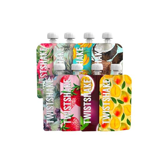 Bilde av UTGÅTT! Twistshake Squeeze Bag, 8x 100ml