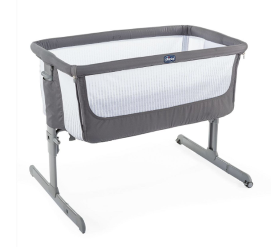 Bilde av UTGÅTT! Chicco Next2Me Air, Bedside Crib, Dark Grey