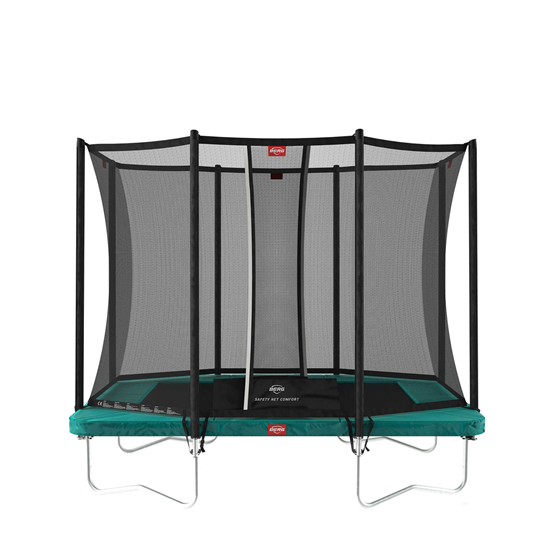 Bilde av UTGÅTT! BERG Ultim Favorit Trampoline inkl. sikkerhetsnett. 280x190 Grønn