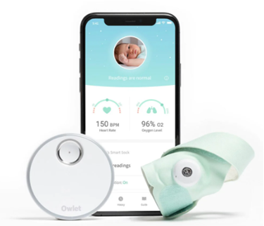 Bilde av Owlet Smart Sock 3 Babymonitor - Mint