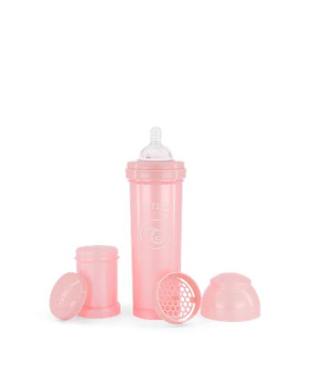 Bilde av Twistshake Tåteflaske, Anti-Colic 330ml Pearl Pink