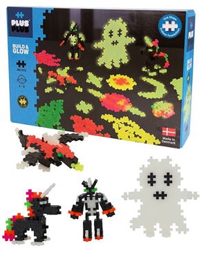 Bilde av Plus-Plus Build and Glow - Glow in the Dark / 360 pcs