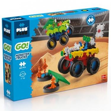 Bilde av UTGÅTT! Plus-Plus Go! Monster Trucks