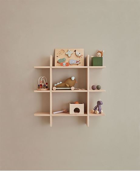 Bilde av UTGÅTT! Kids Concept Vegghylle, SAGA Blonde