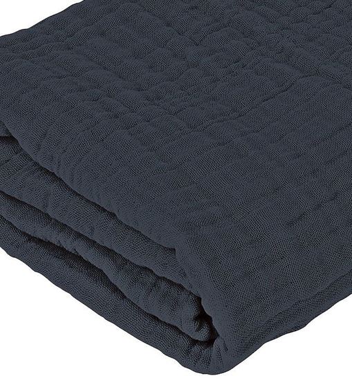 Bilde av Sebra Babyteppe, deep sea navy