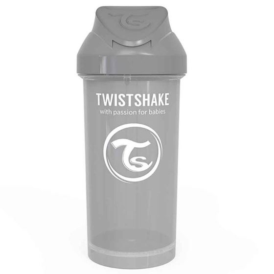 Bilde av UTGÅTT! Twistshake Sugerørkopp, Pastel Grå