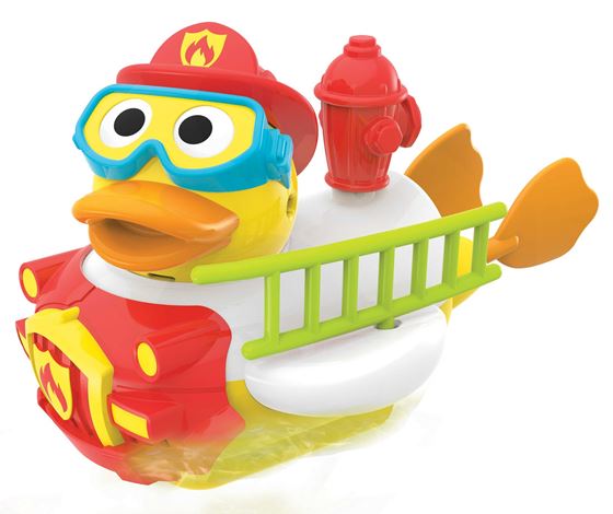 Bilde av UTGÅTT! Yookidoo Badeleke, Jet Duck, Brannmann