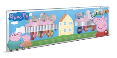 Bilde av Peppa Gris Fargesett XL Blå