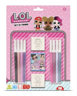 Bilde av LOL Surprise 2x Stempel og Fargesett