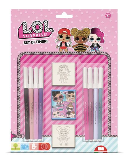 Bilde av LOL Surprise 2x Stempel og Fargesett
