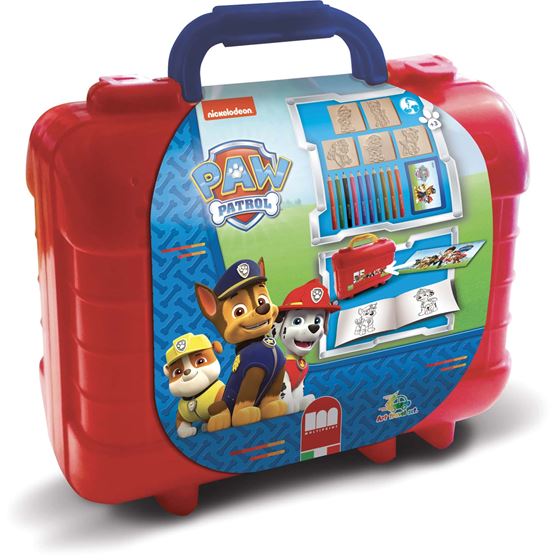 Bilde av Paw Patrol Rød Stempelsett og fargesett, Reiseversjon