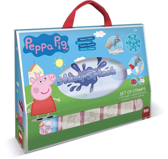 Bilde av Peppa Gris Stempelsett, Stampsplash
