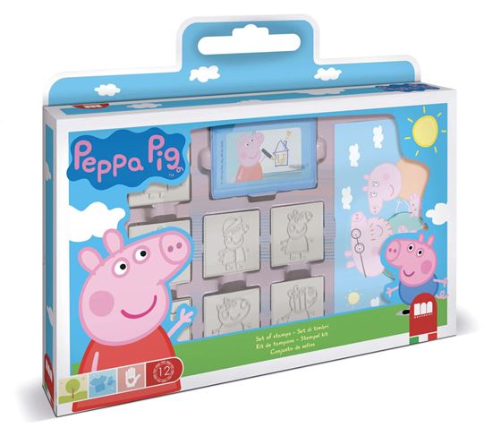 Bilde av Peppa Gris Stempelsett i Gaveeske
