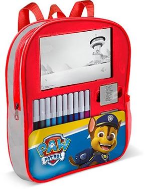 Bilde av Paw Patrol Blå Aktivitetsryggsekk med blant annet tusjer og ark