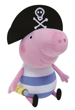 Bilde av Peppa Gris Kosebamse - George Pirat 45cm 