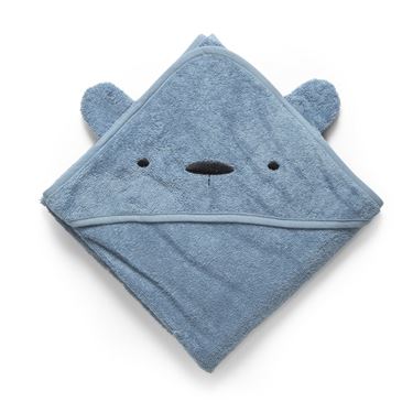 Bilde av Sebra Hettehåndkle, Milo, powder blue