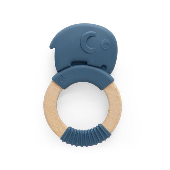 Bilde av UTGÅTT! Sebra Bitering Silikon, Nordic blue
