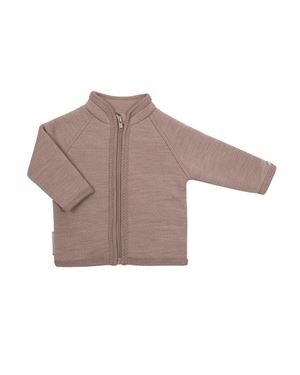 Bilde av Smallstuff Ullgenser Barn - Cardigan - Soft Rosa