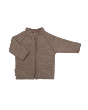 Bilde av Smallstuff Ullgenser Barn - Cardigan - Brun