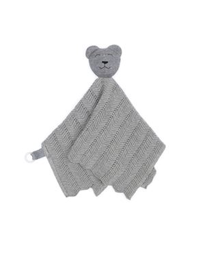 Bilde av Smallstuff Cuddle cloth, fishbone, Grey mel. teddy