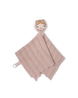 Bilde av Smallstuff Cuddle cloth, fishbone, Soft rose ballerina