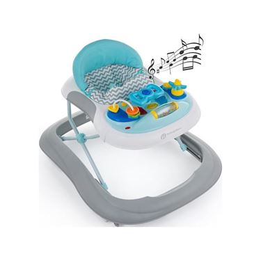 Bilde av Petite&Mars Babywalker, Monty Chevron Blue